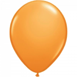 Qualatex Luftballon orange